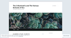 Desktop Screenshot of occultandmusic.wordpress.com