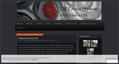 Desktop Screenshot of drfitnessystems.wordpress.com