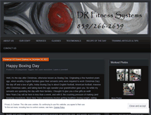 Tablet Screenshot of drfitnessystems.wordpress.com