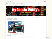 Tablet Screenshot of mycousinvinnylv.wordpress.com