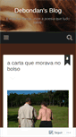 Mobile Screenshot of debondan.wordpress.com