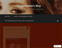 Tablet Screenshot of debondan.wordpress.com