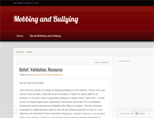 Tablet Screenshot of mobbing101.wordpress.com