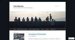 Desktop Screenshot of lottejohansson.wordpress.com