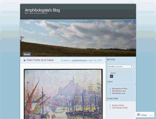 Tablet Screenshot of amphibologista.wordpress.com