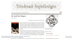 Desktop Screenshot of kindreadinphiknight.wordpress.com