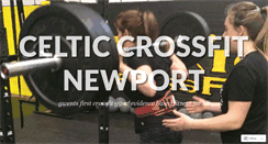 Desktop Screenshot of celticcrossfit.wordpress.com