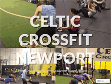 Tablet Screenshot of celticcrossfit.wordpress.com