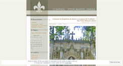 Desktop Screenshot of lusophia.wordpress.com