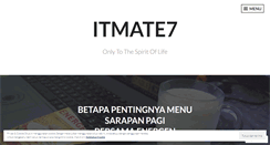 Desktop Screenshot of itmate.wordpress.com