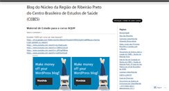 Desktop Screenshot of cebesribeirao.wordpress.com