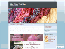 Tablet Screenshot of fiberartsofwestmarin.wordpress.com