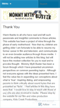 Mobile Screenshot of mommymythbuster.wordpress.com