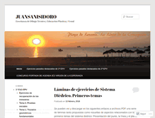 Tablet Screenshot of juansanisidoro.wordpress.com