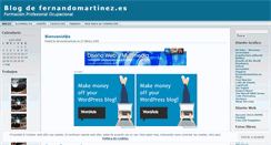 Desktop Screenshot of fernandomartinez.wordpress.com