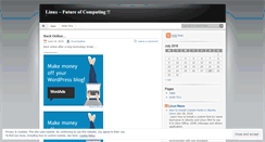 Desktop Screenshot of linuxmasters.wordpress.com