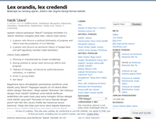 Tablet Screenshot of katolik.wordpress.com