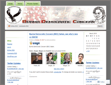 Tablet Screenshot of bdcburmaitalian.wordpress.com