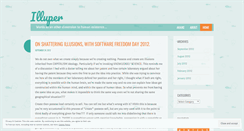 Desktop Screenshot of illuper.wordpress.com