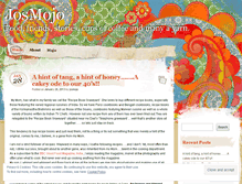 Tablet Screenshot of josmojo.wordpress.com