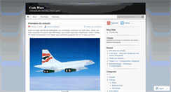 Desktop Screenshot of codewars.wordpress.com