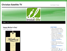 Tablet Screenshot of christiansatellitetv.wordpress.com