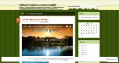 Desktop Screenshot of mindorenians.wordpress.com