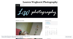 Desktop Screenshot of laurenbweghorst.wordpress.com