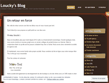 Tablet Screenshot of loucky22.wordpress.com