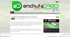 Desktop Screenshot of enchufadroid.wordpress.com