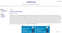 Desktop Screenshot of cahseeprepblog.wordpress.com