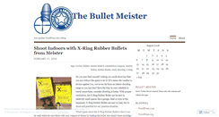 Desktop Screenshot of meisterbullet.wordpress.com