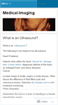 Mobile Screenshot of medicalimage.wordpress.com