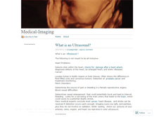 Tablet Screenshot of medicalimage.wordpress.com