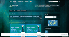 Desktop Screenshot of gagsays.wordpress.com