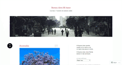 Desktop Screenshot of buenosairesmiamor.wordpress.com