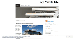 Desktop Screenshot of mywichitalife.wordpress.com