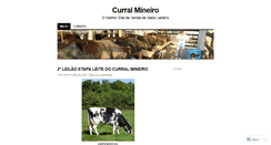 Desktop Screenshot of curralmineiro.wordpress.com