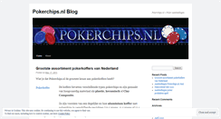 Desktop Screenshot of pokerchipsnl.wordpress.com