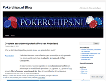 Tablet Screenshot of pokerchipsnl.wordpress.com