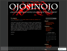 Tablet Screenshot of ojosinojo.wordpress.com