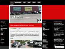 Tablet Screenshot of bimmerfans.wordpress.com