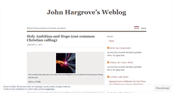Desktop Screenshot of johnbuna.wordpress.com