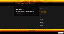 Desktop Screenshot of computerwallpapers.wordpress.com