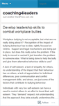 Mobile Screenshot of coaching4leaders.wordpress.com