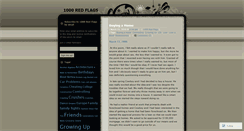 Desktop Screenshot of 1000redflags.wordpress.com