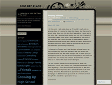 Tablet Screenshot of 1000redflags.wordpress.com