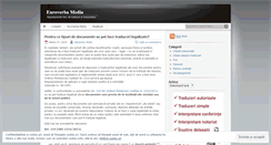 Desktop Screenshot of euroverbamedia.wordpress.com