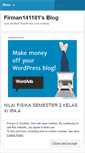 Mobile Screenshot of firman141181.wordpress.com