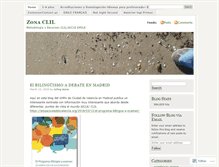 Tablet Screenshot of clil.wordpress.com